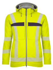 Hoiatus-Softshell-hübriidjope QUALITEX Allround-Warnschutz