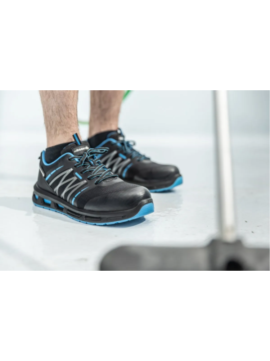 WARNOW turvasaapad RIPSTOP S1P SRC must/sinine