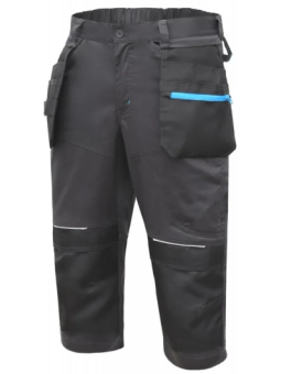 HOEGERT WURNITZ 3/4 Elastsed kaitsepüksid tumehallid