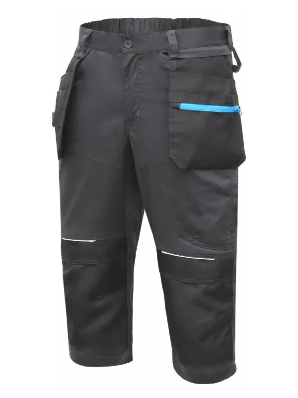 HOEGERT WURNITZ 3/4 Elastsed kaitsepüksid tumehallid