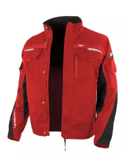 Куртка Grizlyskin IRON красный/чёрный