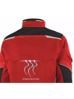 Куртка Grizlyskin IRON красный/чёрный