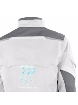 Куртка Grizlyskin IRON белый/серый