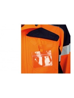 Куртка Сигнал оранжевая/синяя