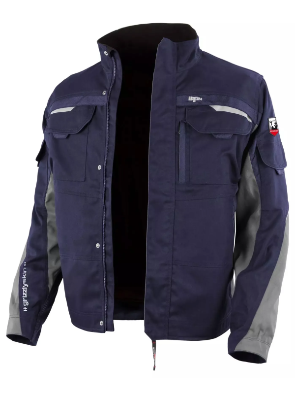 Jakk Grizlyskin IRON sinine/hall