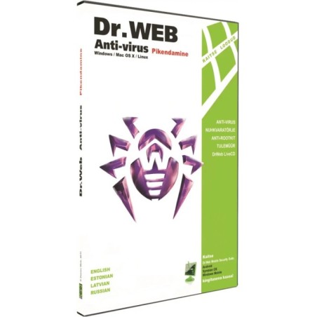 Dr.Web ANTI-VIRUS pikendamine