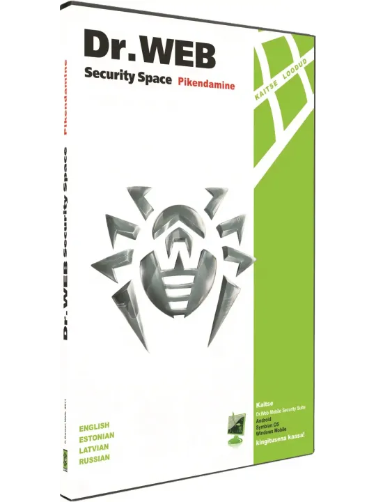 Dr.Web Security Space pikendamine