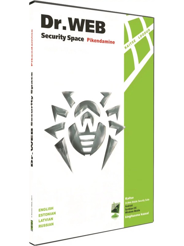 Dr.Web Security Space pikendamine
