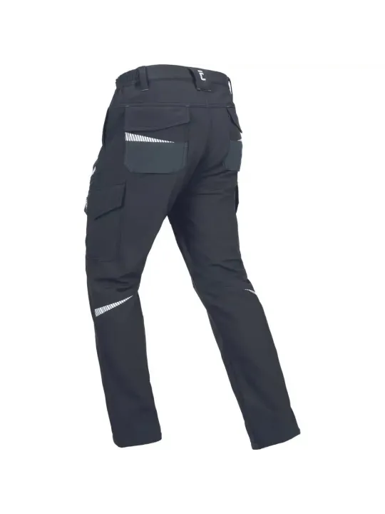 Зимние брюки софтшелл черного цвета EMERTON STR