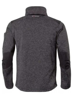 Fleecejakk kaputsiga  must Protectano