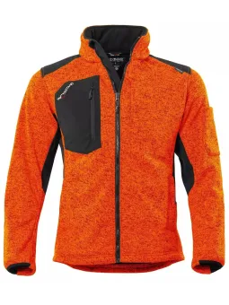 Fleecejakk kaputsiga  Oranž Protectano