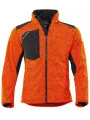 Fleecejakk kaputsiga  Oranž Protectano