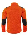 Fleecejakk kaputsiga  Oranž Protectano