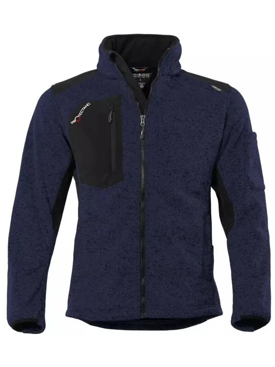 Fleecejakk kaputsiga  sinine Protectano