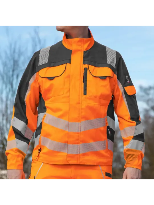 Рабочая куртка повышенной видимости Grizzlyskin