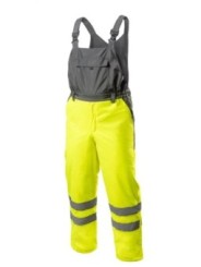 Мужской утепленный полукомбинезон AICH  повышенной  видимости