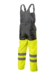 Мужской утепленный полукомбинезон AICH  повышенной  видимости