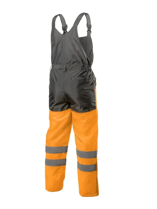 Оранжевый светоотражающий утепленный комбинезон AICH