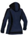 Jakk naistele Flex-Line hall/must
