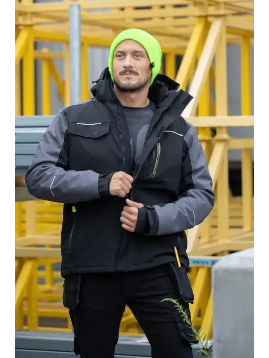 Утепленная куртка с капюшоном AMOS