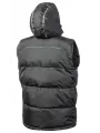 Жилет утепленный с капюшоном черный BORGER