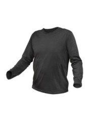 Футболка из хлопка, с длинным рукавом