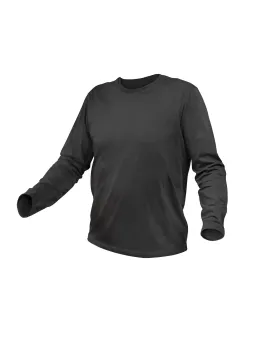 Футболка из хлопка, с длинным рукавом