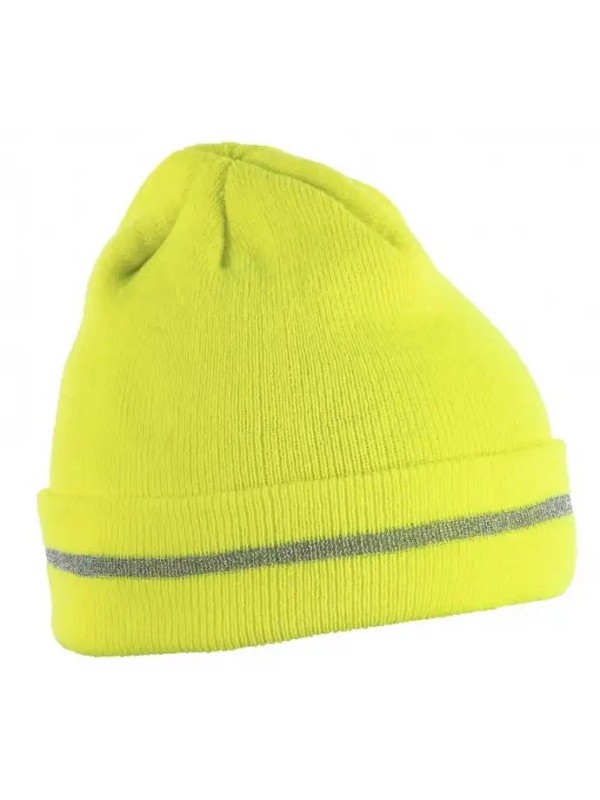 Шапка вязаная желтая универсальный размер ISEN