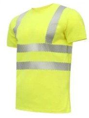 HOEGERT JURAL II футболка из поликоттона желтая