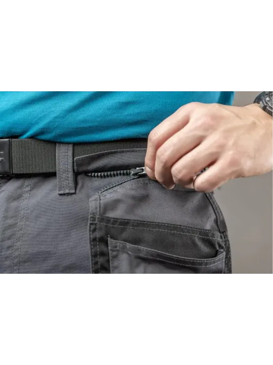 HOEGERT LEMBERG шорты с карманами темно-серые