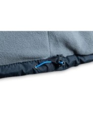 Утепленная куртка LEON с капюшоном темно-синего цвета