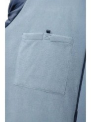 Утепленная куртка LEON с капюшоном темно-синего цвета