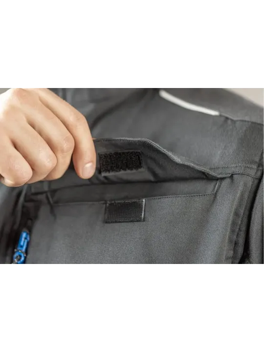 HOEGERT эластичная защитная куртка черная