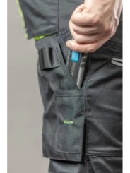 HOEGERT Комбинезон REETZ защитный эластичный черный