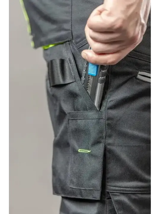 HOEGERT Комбинезон REETZ защитный эластичный черный