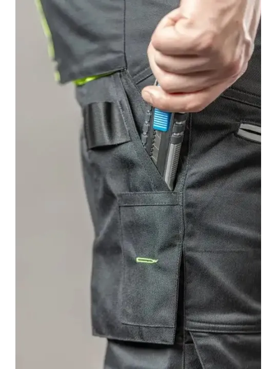 HOEGERT эластичные защитные брюки черные