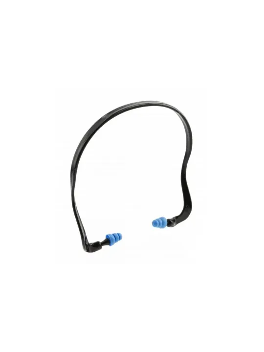 HOEGERT Беруши STEIN с оголовьем черные/синие, униформа