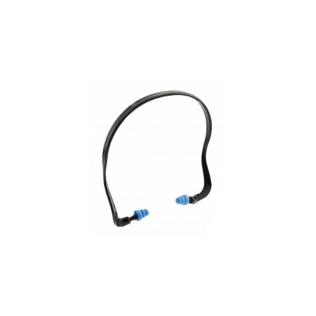 HOEGERT Беруши STEIN с оголовьем черные/синие, униформа