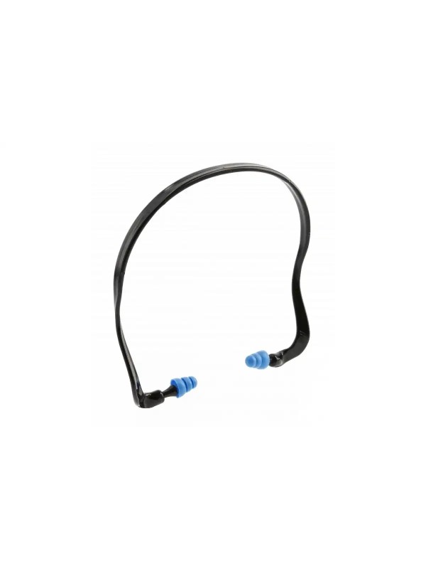 HOEGERT Беруши STEIN с оголовьем черные/синие, униформа