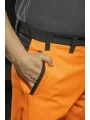 Брюки сигнальные SOFTSHELL оранжевые TRAUN