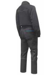HOEGERT WURNITZ эластичный защитный костюм темно-серый