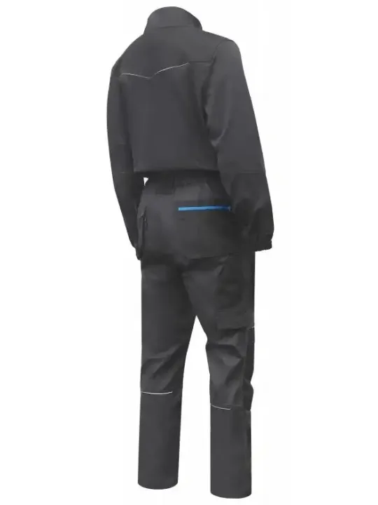 HOEGERT WURNITZ эластичный защитный костюм темно-серый