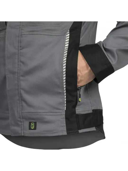 Рабочая куртка Flex-Line серый/черный