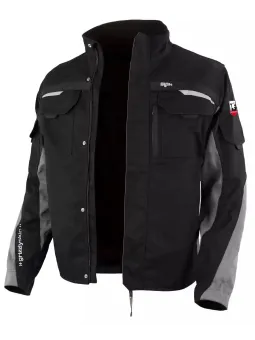 Куртка Grizlyskin IRON черный/серый