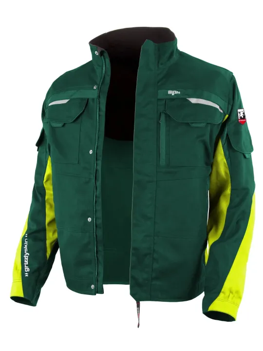 Tööjakk Bunde Iron Green Grizzlyskin