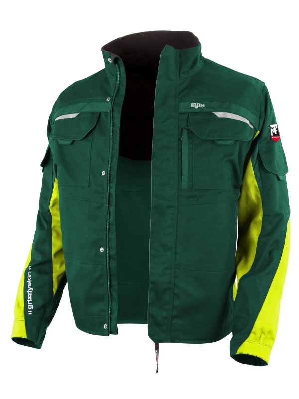 Tööjakk Bunde Iron Green Grizzlyskin