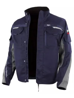 Куртка Grizlyskin IRON синий/серый