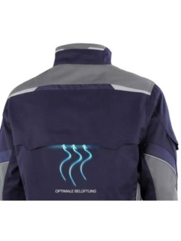 Куртка Grizlyskin IRON синий/серый