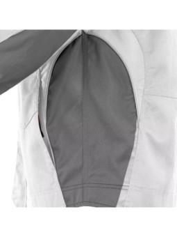 Куртка Grizlyskin IRON белый/серый