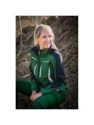 Jakk naistele Flex-Line hall/must